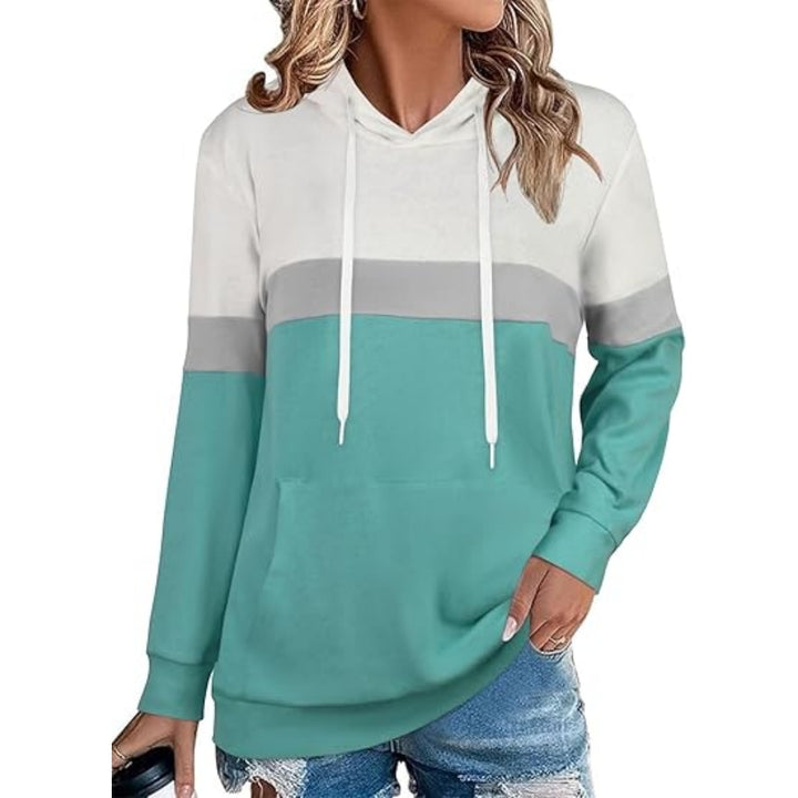 Womens Cotton Fleece Printed Hoodie