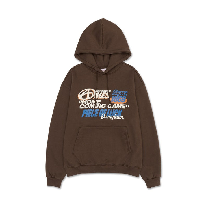 Men Cotton Fleece Printed Hoodie