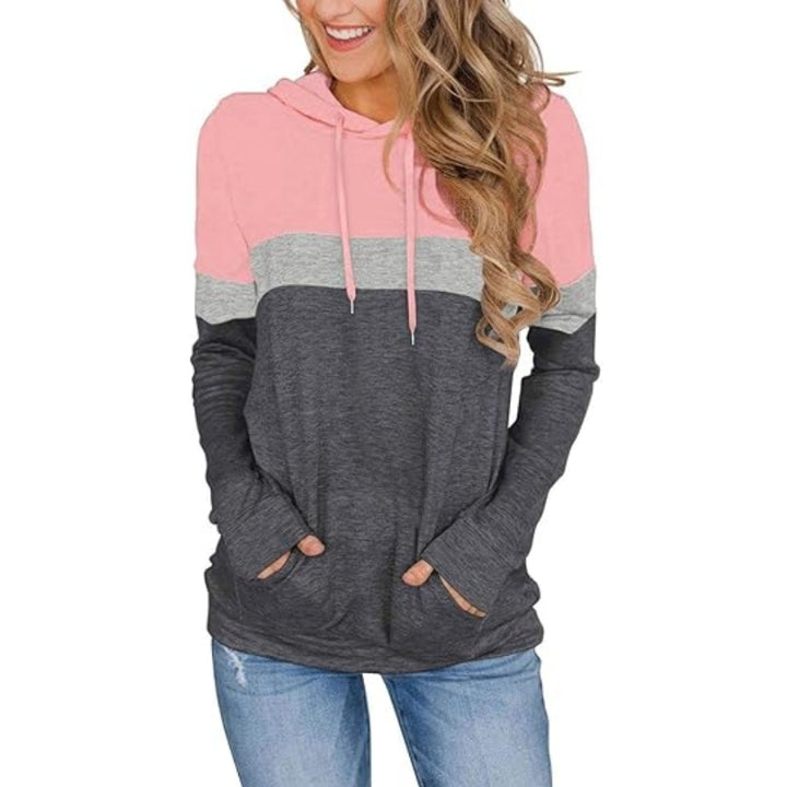 Womens Cotton Fleece Printed Hoodie