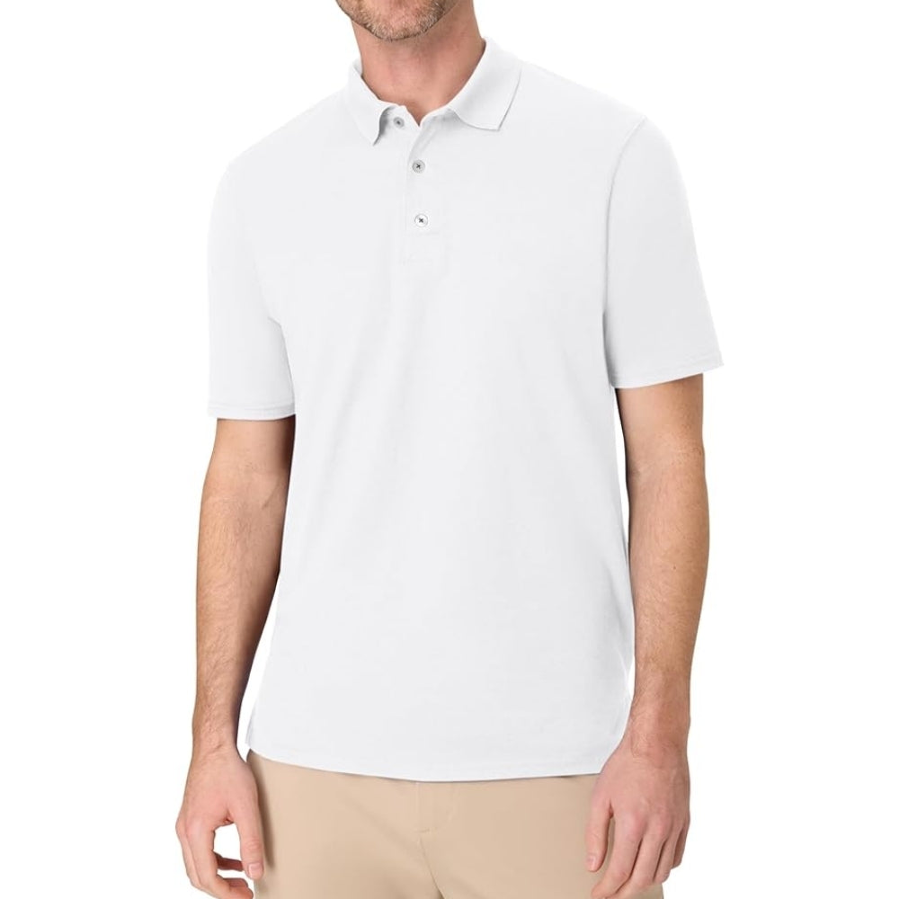 Wholesale Men's Short Sleeve 100% Cotton Polo T-Shirt