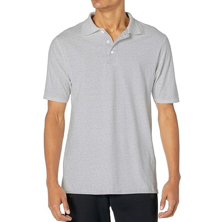 Wholesale Men's Short Sleeve 100% Cotton Polo T-Shirt