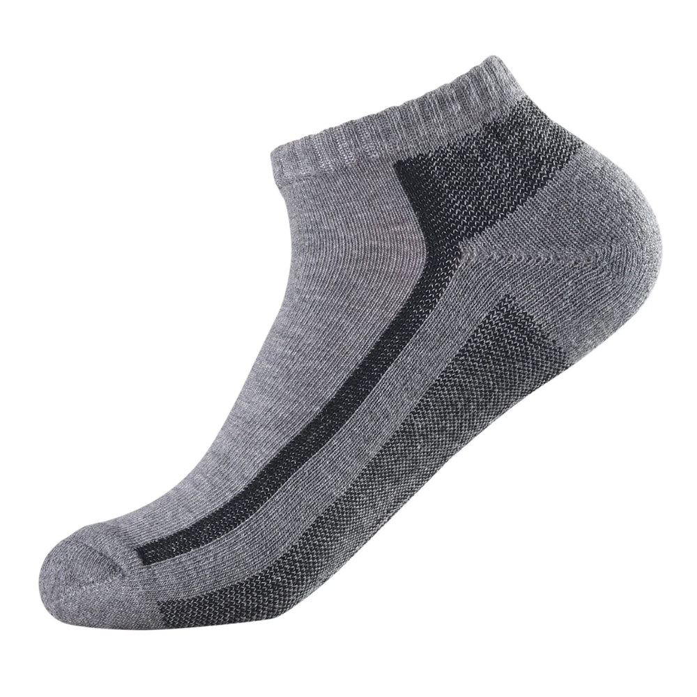 Bulk Buy Men's half cushioned low cut socks