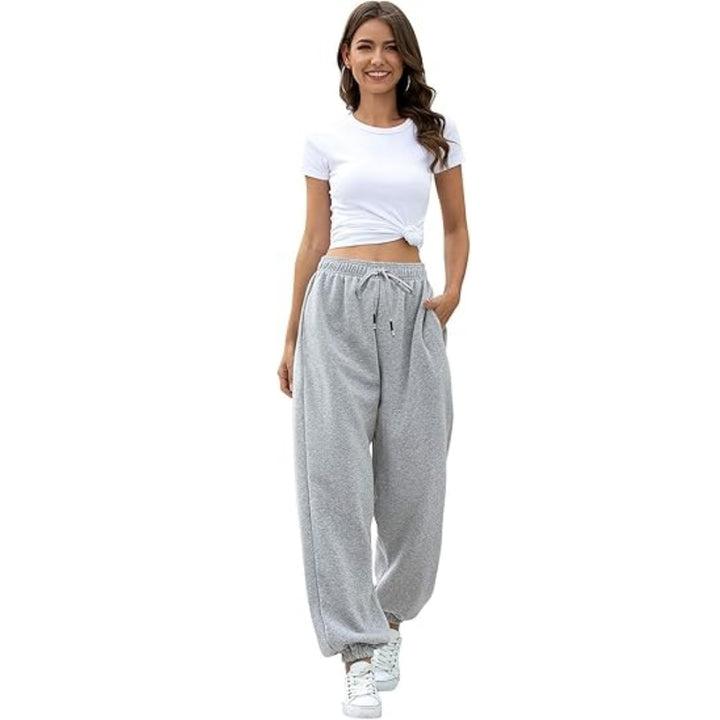 Bulk Women's Fleece Lined Sweatpants Winter Joggers