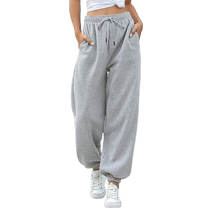 Bulk Women's Fleece Lined Sweatpants Winter Joggers