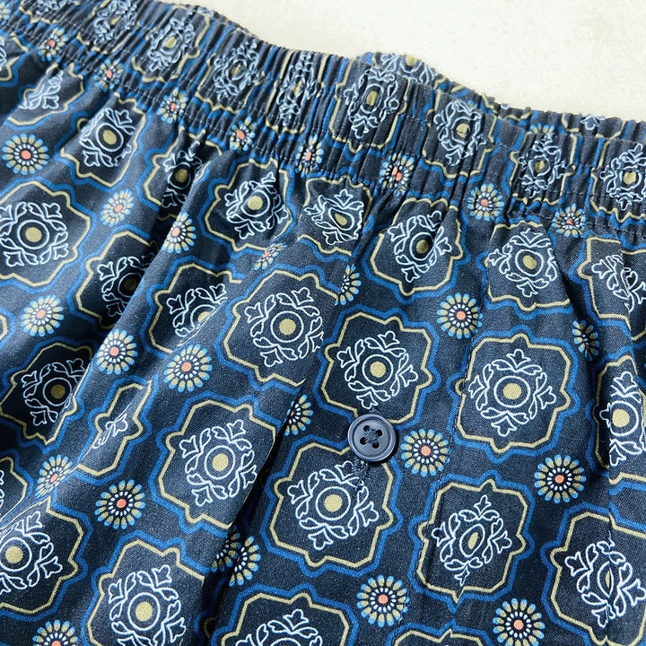 Mens Soft Breathable Cotton Woven Trunk Boxer Wholesale