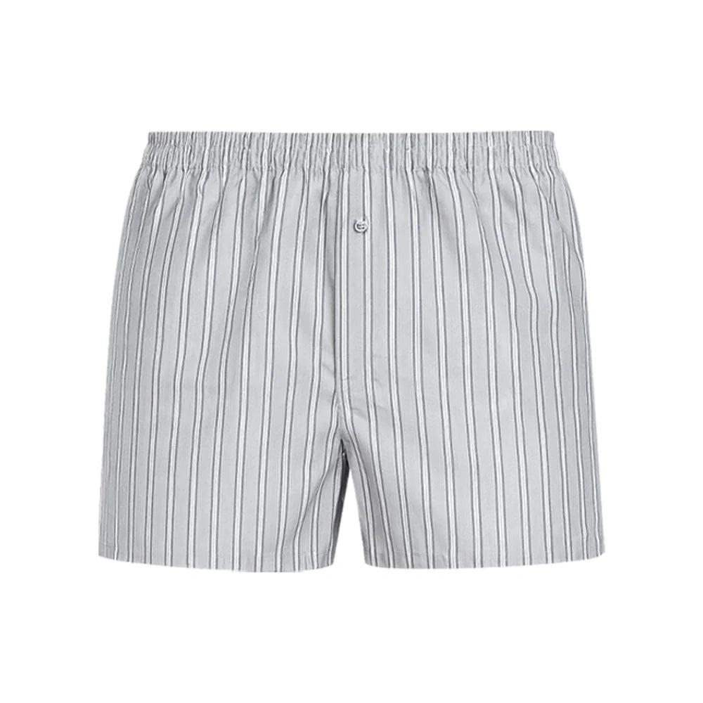 Mens Soft Breathable Cotton Woven Trunk Boxer Wholesale