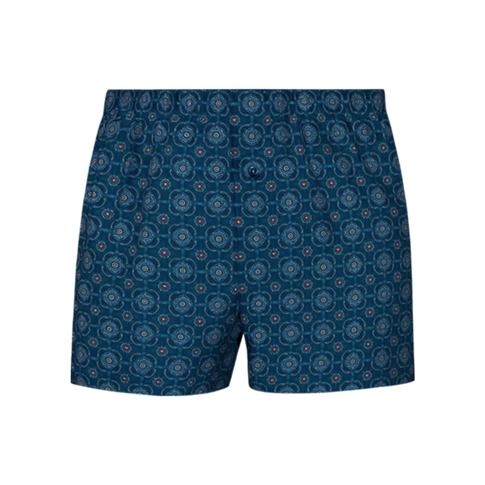 Mens Soft Breathable Cotton Woven Trunk Boxer Wholesale