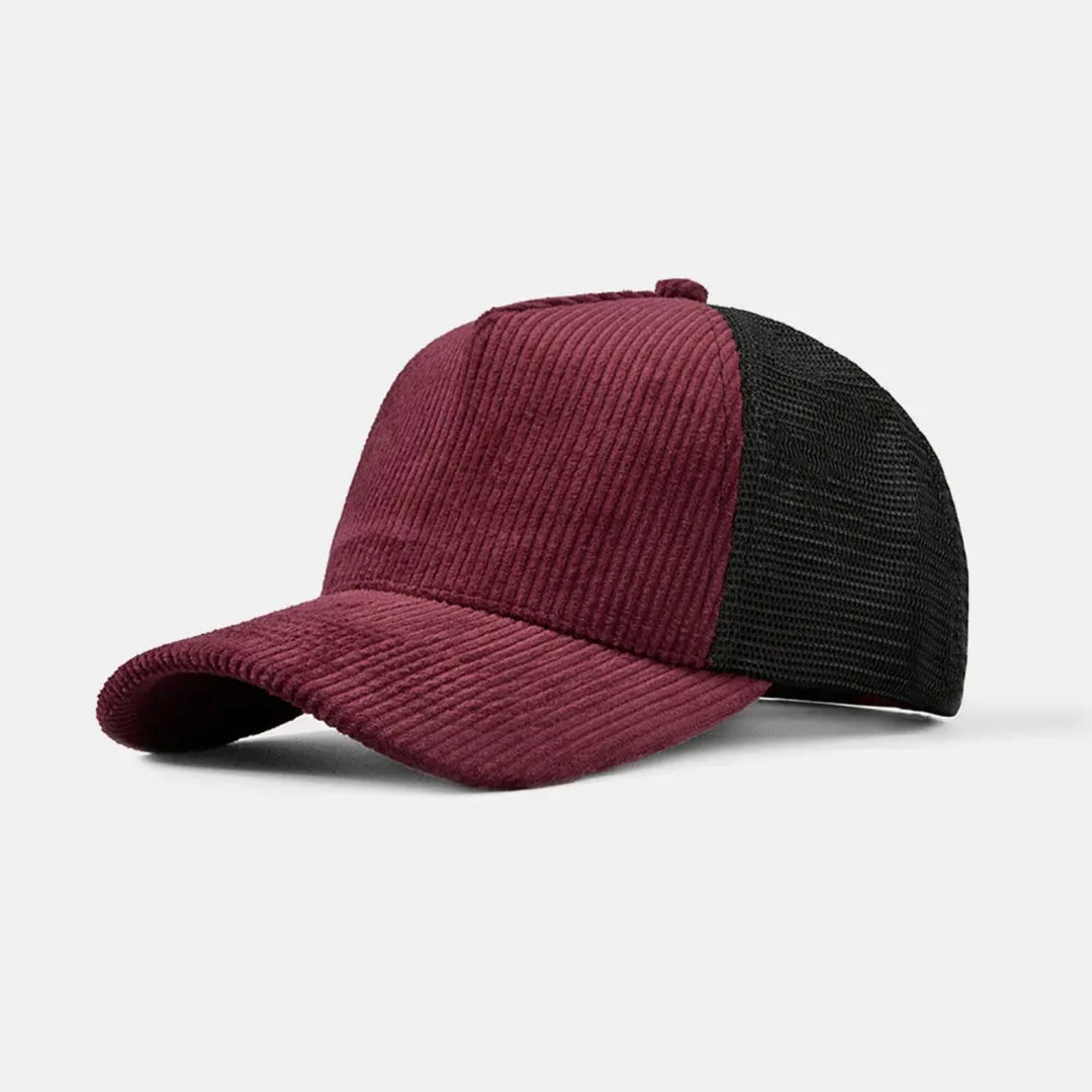 Blank 5 Panel Corduroy Trucker Hat Wholesale