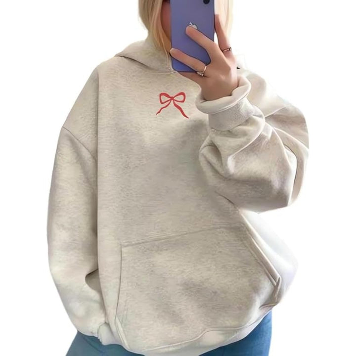 Cotton Fleece Embroidery Hoodie