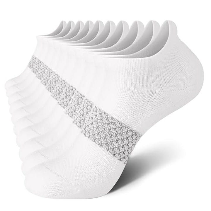 Women's Ankle Running Socks Cushioned Athletic Sport Socks with Tab