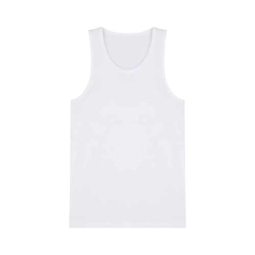 Sleeveless Vests Cotton White Tank Top Bulk Buy