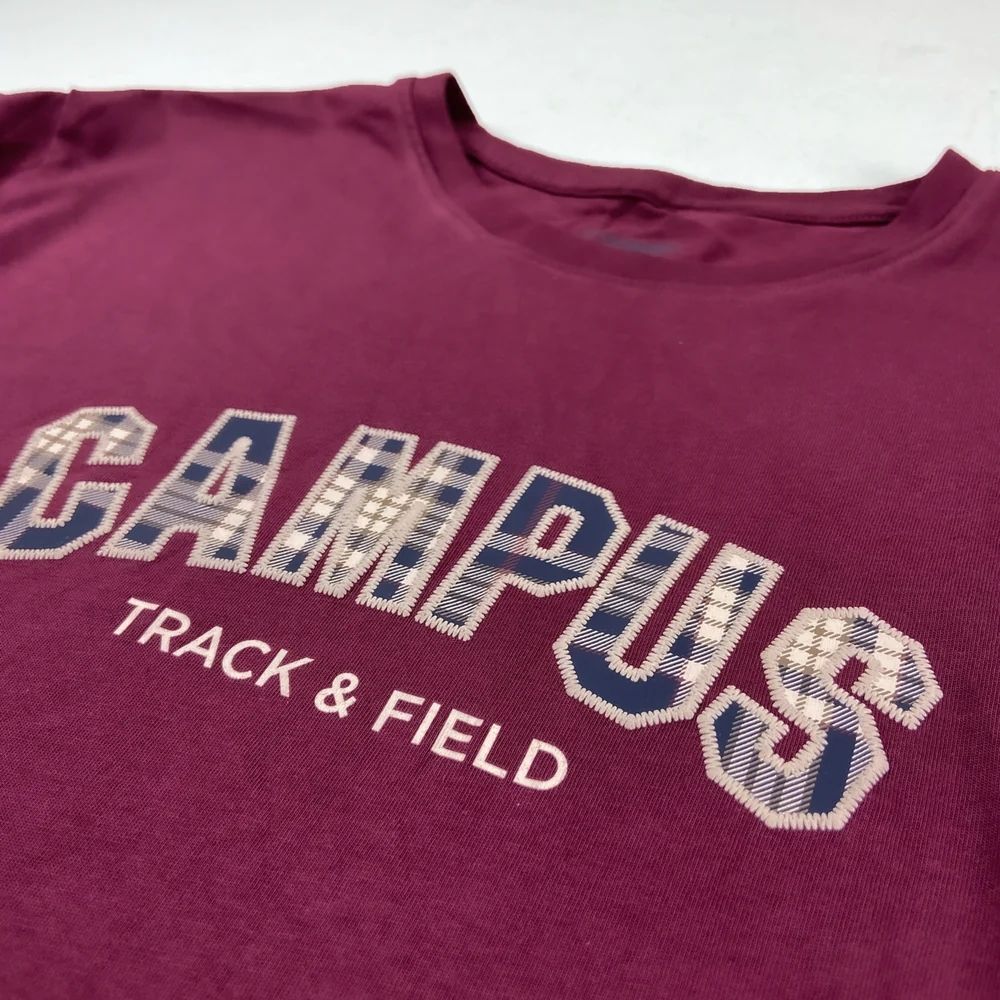 Mens Full Sleeve Crew Neck Jersey Cotton Embroidery T-Shirt