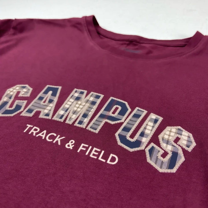 Mens Full Sleeve Crew Neck Jersey Cotton Embroidery T-Shirt