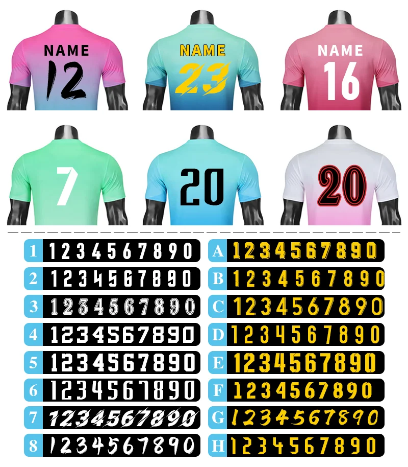 Custom Soccer Jersey V-Neck Football T-Shirt