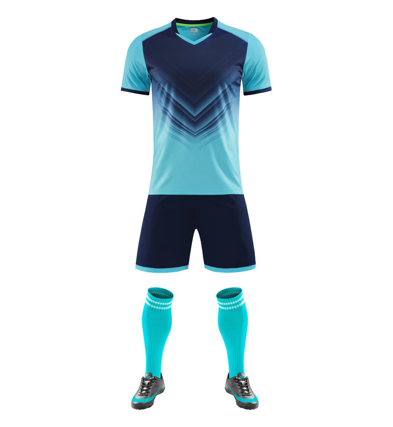 Custom Logo Plain Polyester Breathable Soccer Jersey