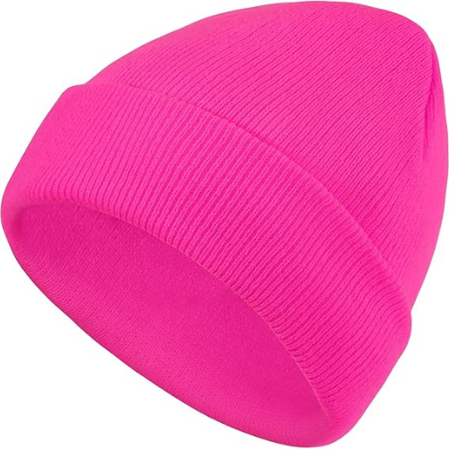 Soft Toddler Kids Beanie 0-12 Years - Warm Knit Winter Hat for Boys Girls Cute Slouchy Beanies Daily Wear