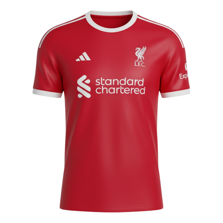 Liverpool 25-26 Home Kit Fan Made Jersey