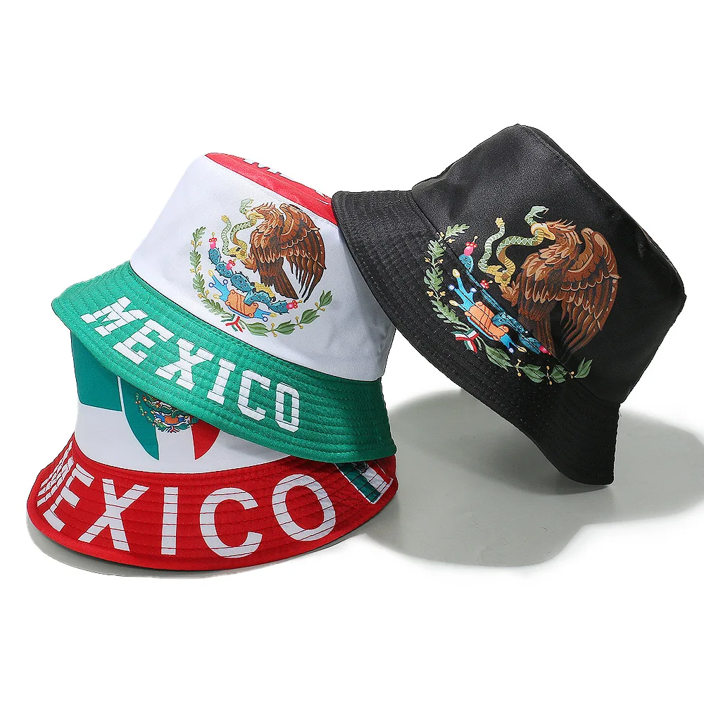 Wholesale Mexico Football Team Bucket Hat Cap