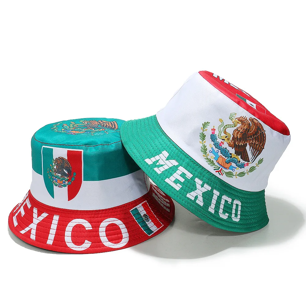 Wholesale Mexico Football Team Bucket Hat Cap