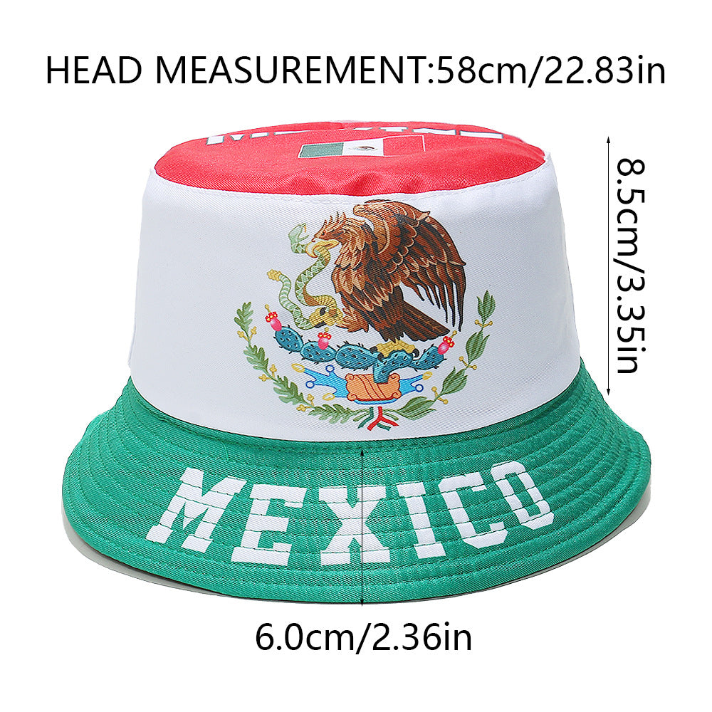 Wholesale Mexico Football Team Bucket Hat Cap