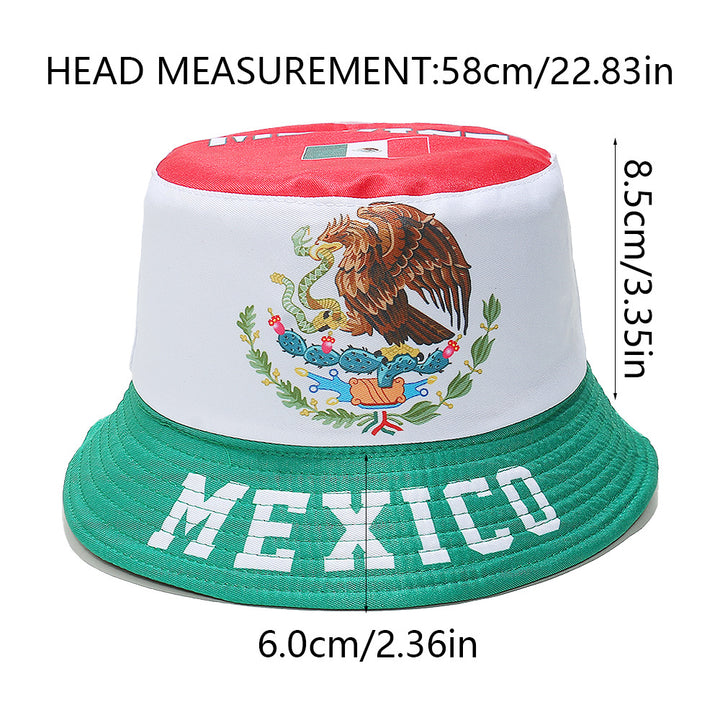Wholesale Mexico Football Team Bucket Hat Cap