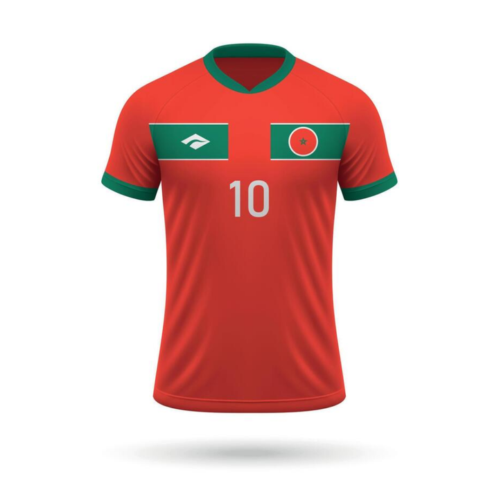 Morocco 25-26 Home Soccer Jersey World Cup 2026