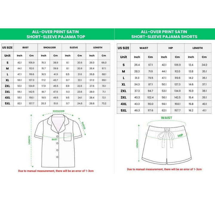 Custom Logo Girls & Women's Striped Silky Satin Pajamas Short Sleeve Top with Shorts Sleepwear