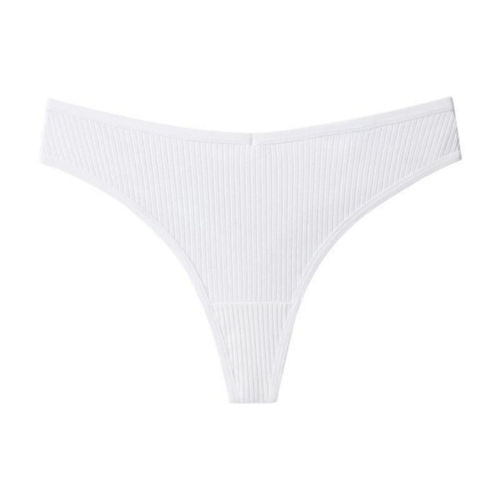 Ladies Cotton G-String Thong Underwear with Strings