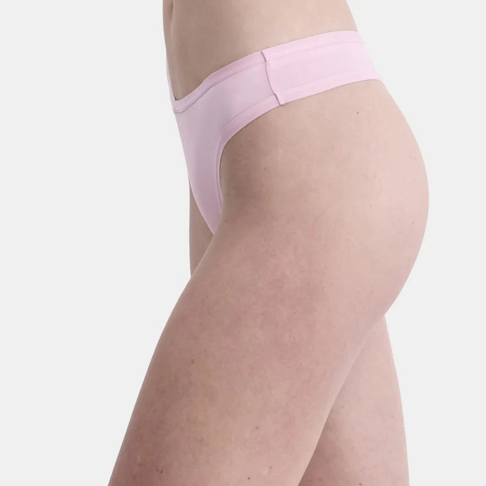 Womens Micro Minimal Coverage Tag-Free Thong Panty