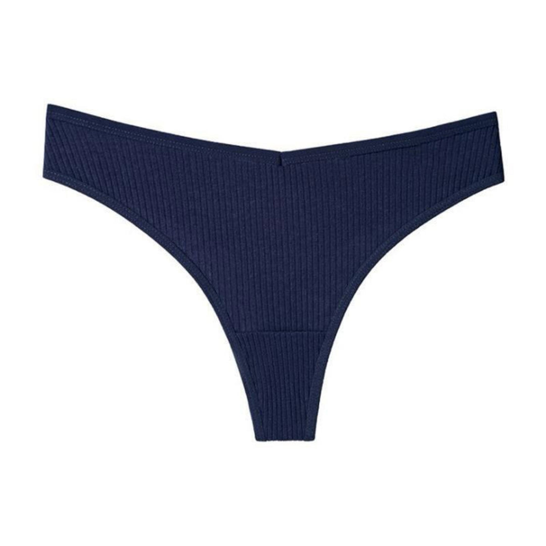 Ladies Cotton G-String Thong Underwear with Strings