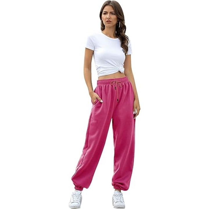 Sweat Pants Workout Athletic Joggers with Pockets