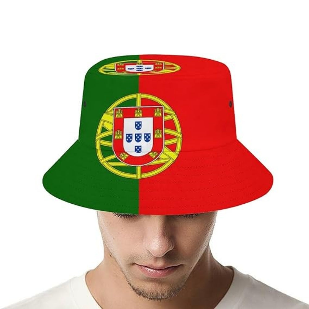 2026 World Cup Portugal Football Fan Bucket Hat Cap
