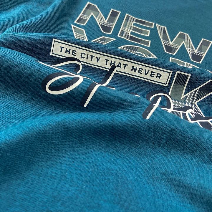 Mens Full Sleeve Crew Neck Jersey Cotton Printed T-Shirt Wholesale