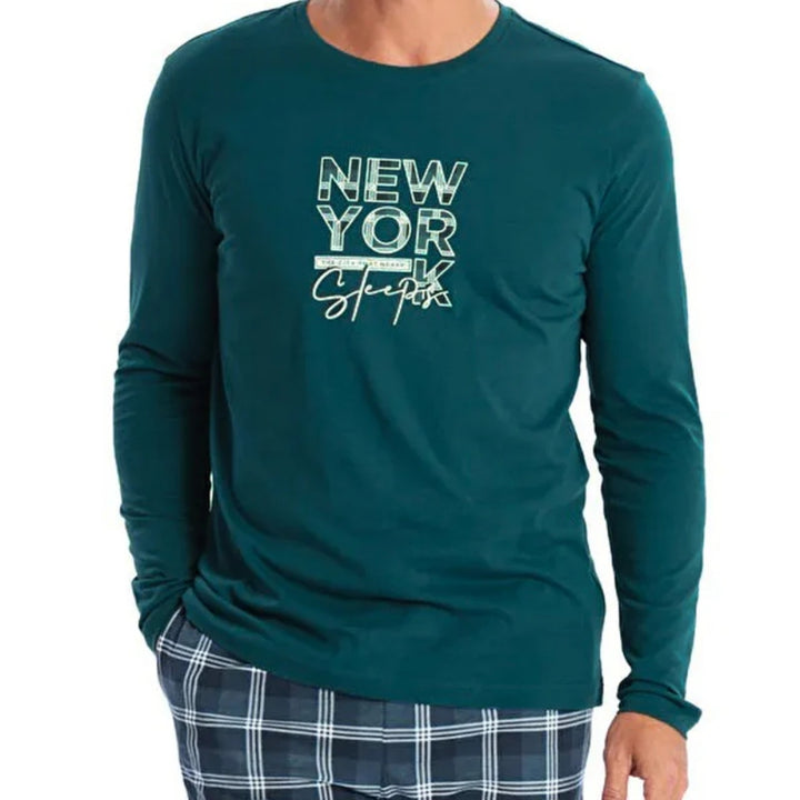 Mens Full Sleeve Crew Neck Jersey Cotton Printed T-Shirt Wholesale