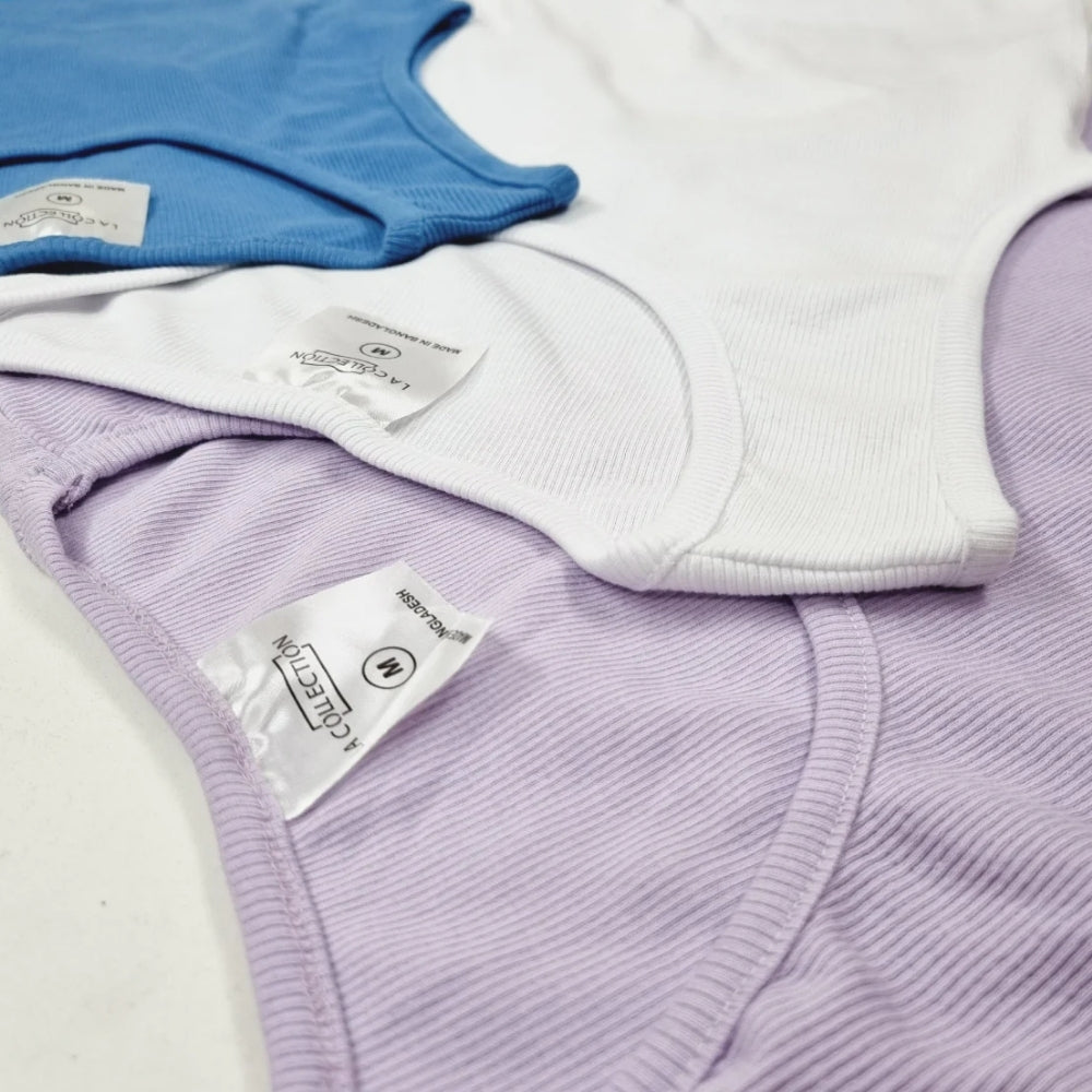 Women's Ribbed Stretch Cotton Tank Top