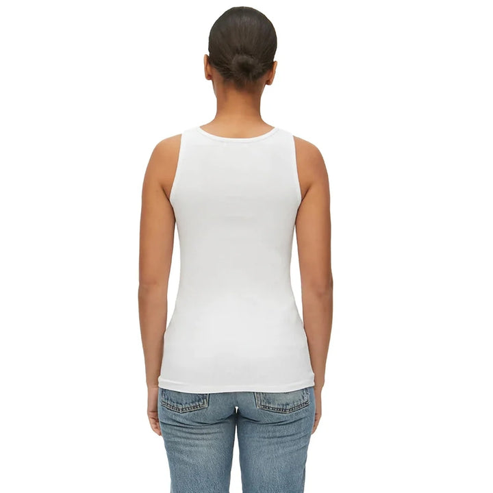 Women's Ribbed Stretch Cotton Tank Top