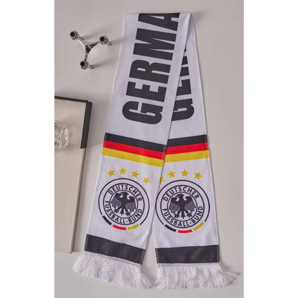 World Cup Football Fans Flannel Scarf France Germany England Spain National Team Scarf
