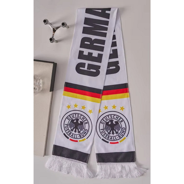 World Cup Football Fans Flannel Scarf France Germany England Spain National Team Scarf
