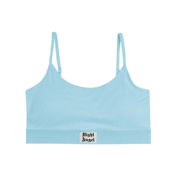 Ladies Adjustable Ribbed Padded Sports Bra Wholesale