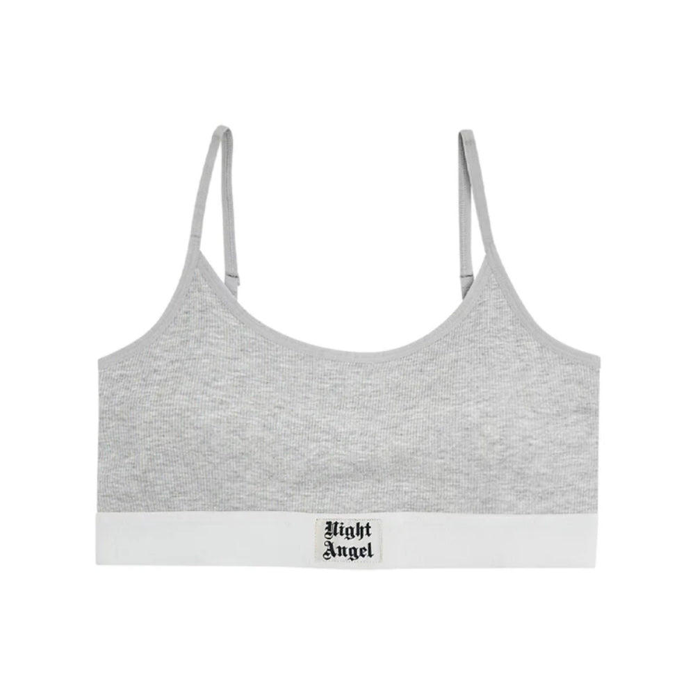 Ladies Adjustable Ribbed Padded Sports Bra Wholesale