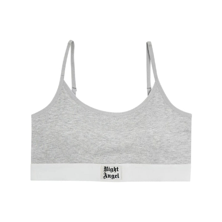Ladies Adjustable Ribbed Padded Sports Bra Wholesale