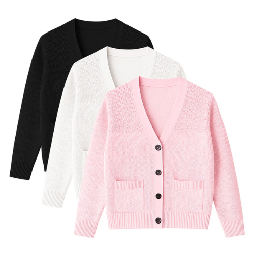 Womens Lightweight Knit Cardigan with Pockets