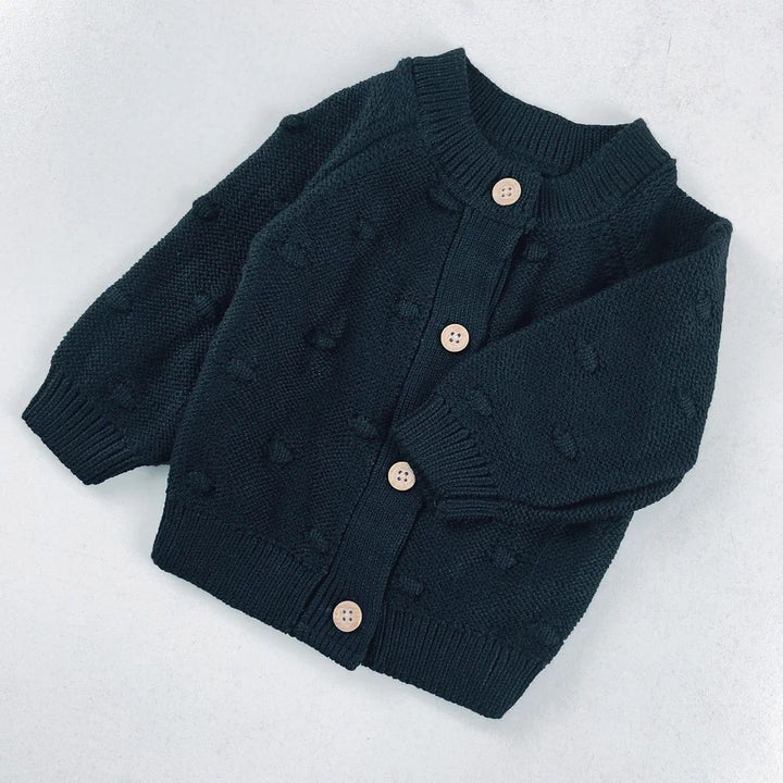 Baby Girls Cotton Knitted Cardigan Wholesale