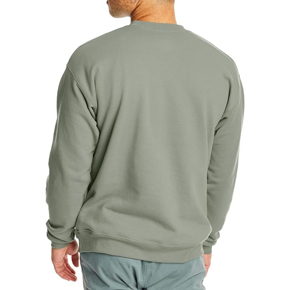 Customized Design Logo Mens Fleece Crewneck Sweatshirt