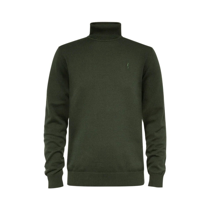Mens Premium Cotton Turtleneck Long Sleeve Knit Sweater Supplier in Europe
