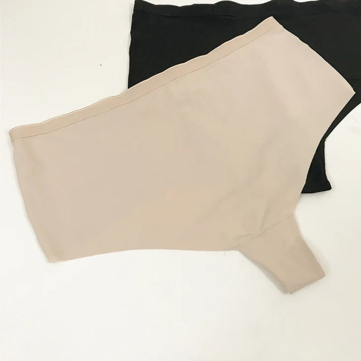 Women’s Solid High Waisted Seamless Thongs