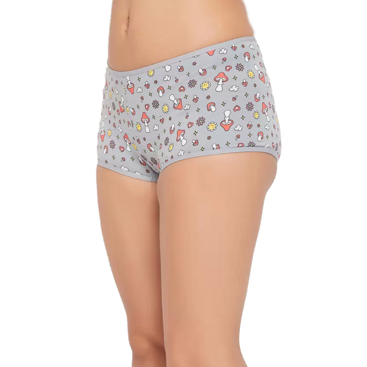 Premium Quality Boy Shorts Briefs Low Rise Panties Seamless Custom Printed Underwear for Women Briefs