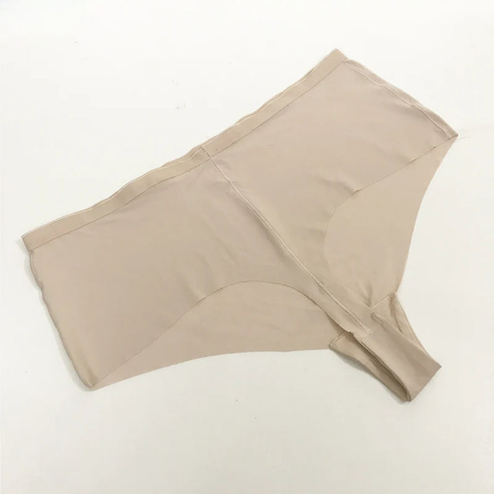 Women’s Solid High Waisted Seamless Thongs