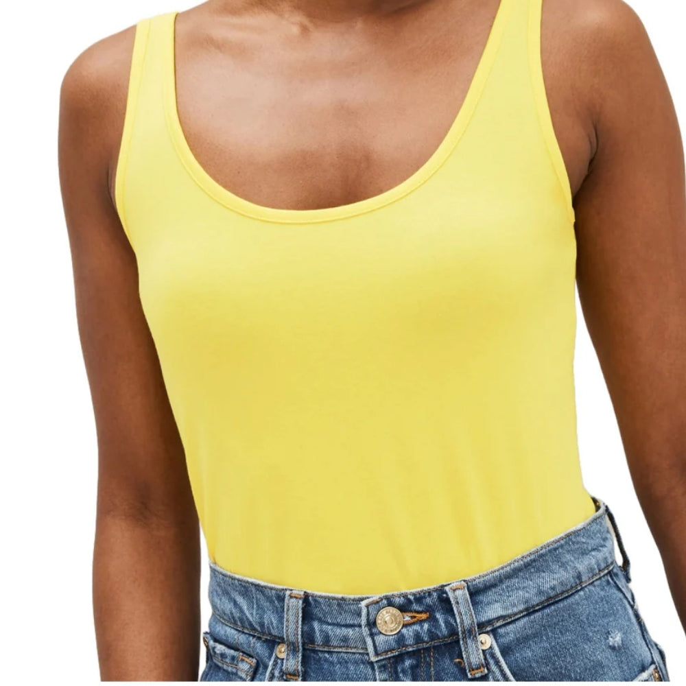Women's Scoop Neck Summer Cotton Vest Tank Top