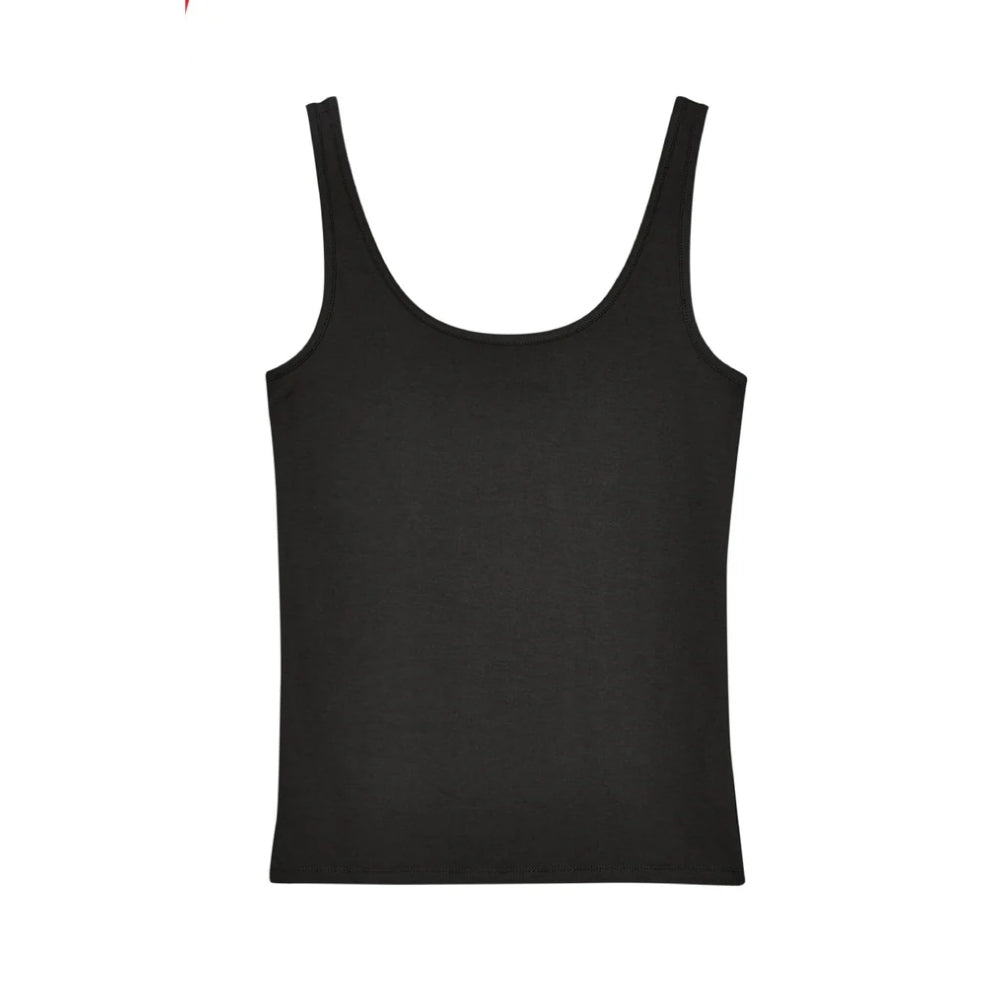 Women's Scoop Neck Summer Cotton Vest Tank Top